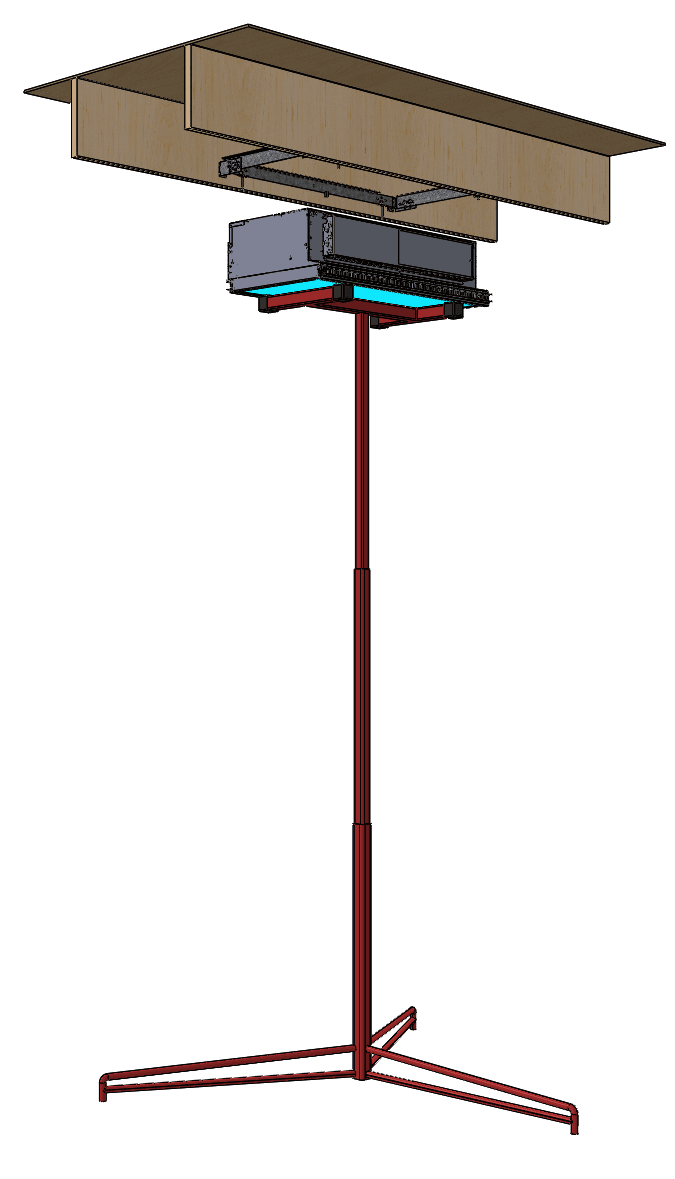 Installation Hoist Joists