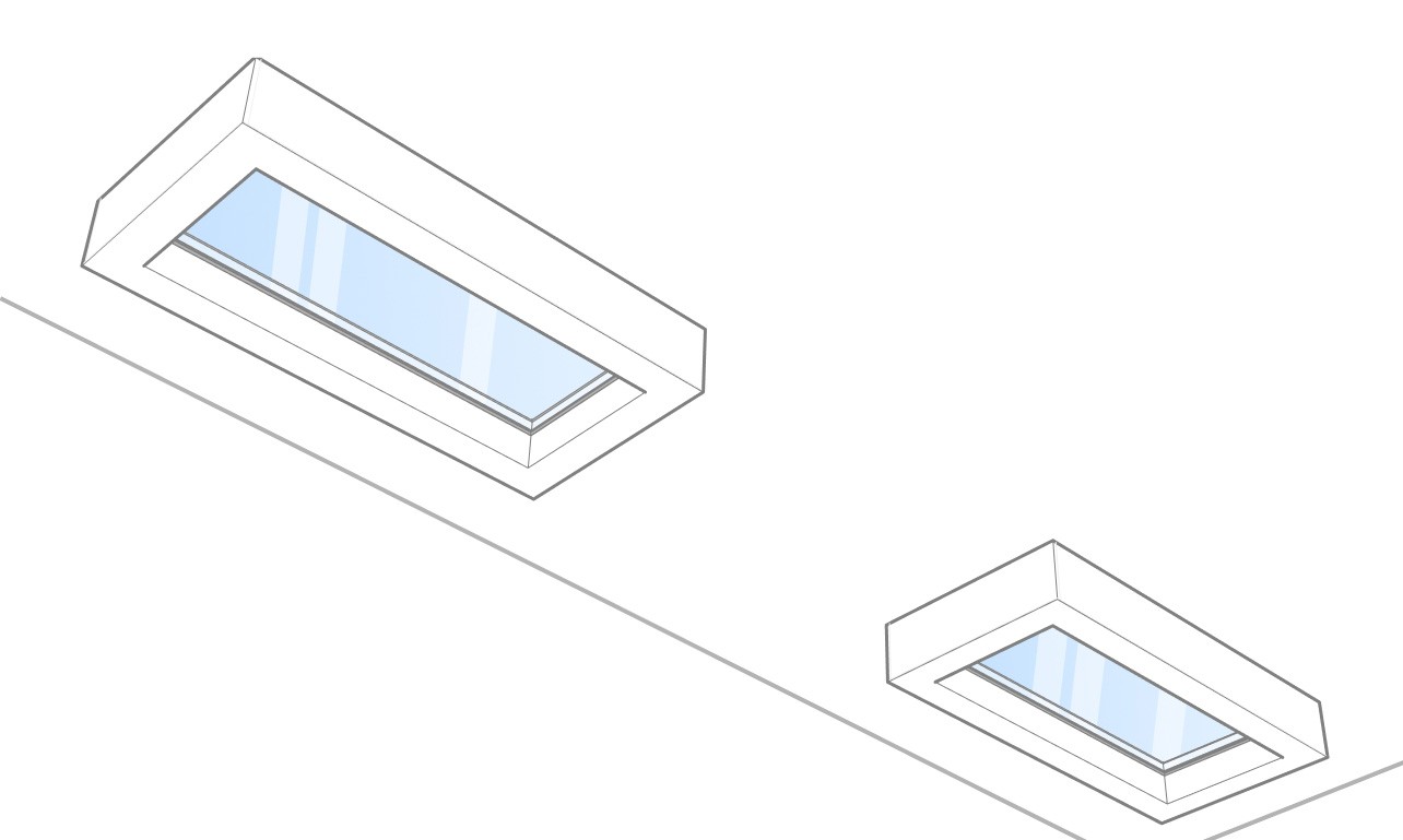 Innerscene Circadian Sky installation diagram on surface